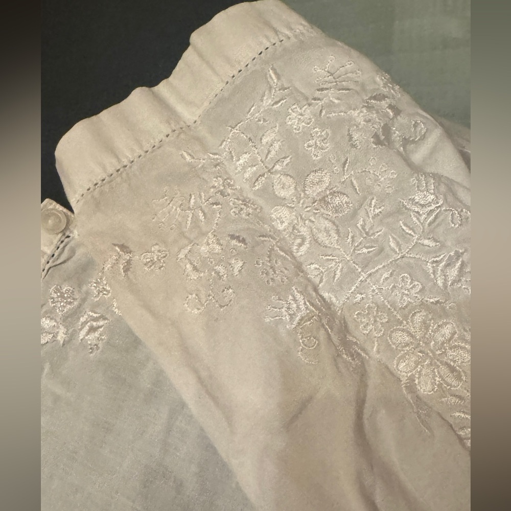 Cream Cotton top